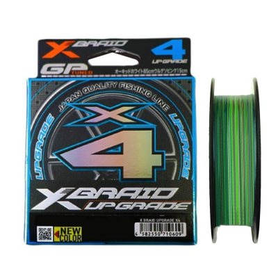 Плетёный шнур YGK X-Braid Upgrade X4 3colored -#0,5, 10lb(4,5кг), 0,117мм,150м -047 